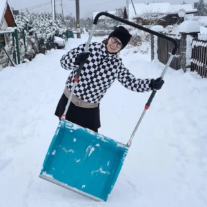 sniego valymas lengviau