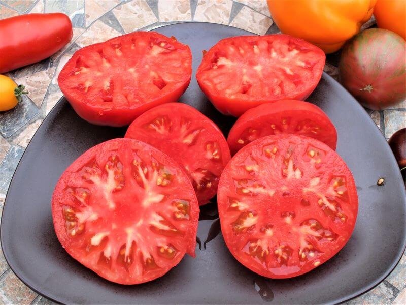 Raudonuose pomidoruose gausu likopeno. Nuotr. L. Liubertaitė