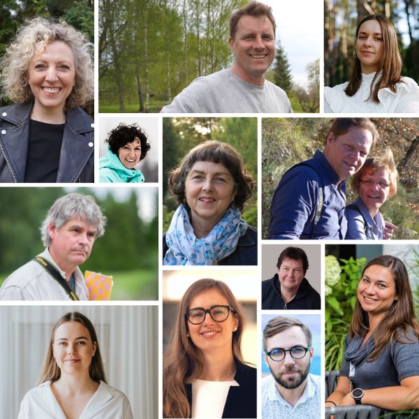 Geltonas karutis krastovaizdzio dizainas pofesiniai mokymai