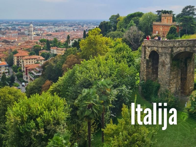 Sodu kelione i Bergamo Sodu kelione i Bergamo